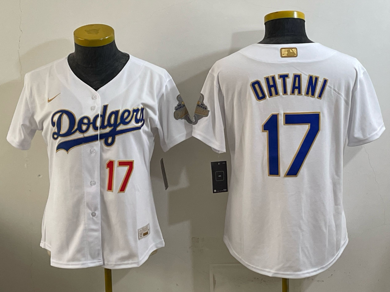 women Los Angeles Dodgers #17 Ohtani blue Game 2026 Nike MLB Jersey 4010003